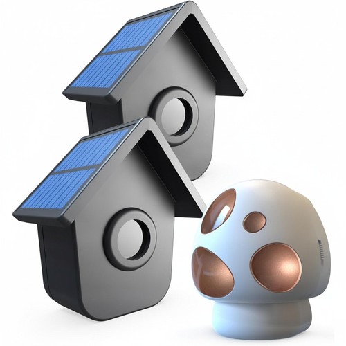 Driveway alarm wireless solar - alarm,