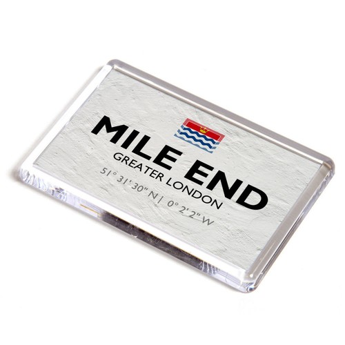 Fridge magnet mile - -,