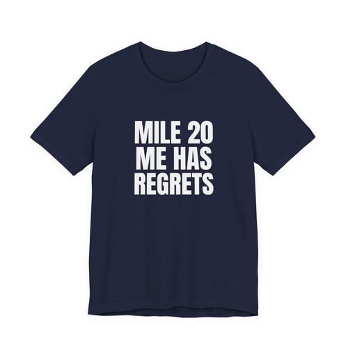 Funny marathon shirt mile 20 - mile,